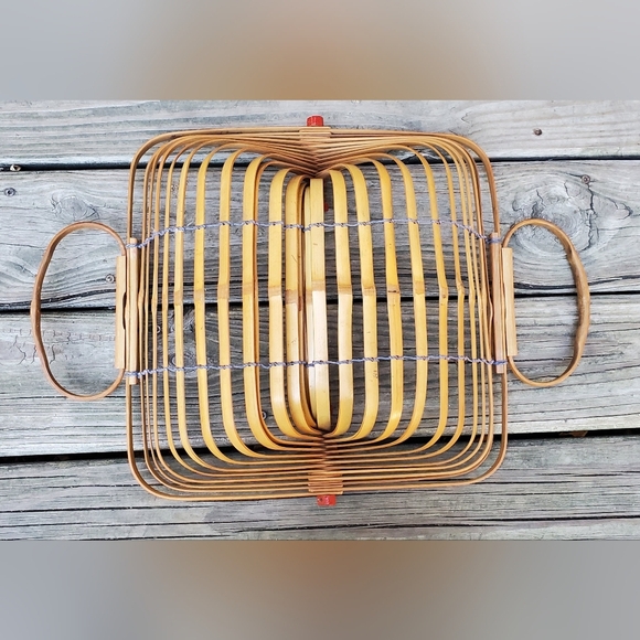 Vintage Made in Japan  Collapsible Cage Purse - Picture 5 of 8